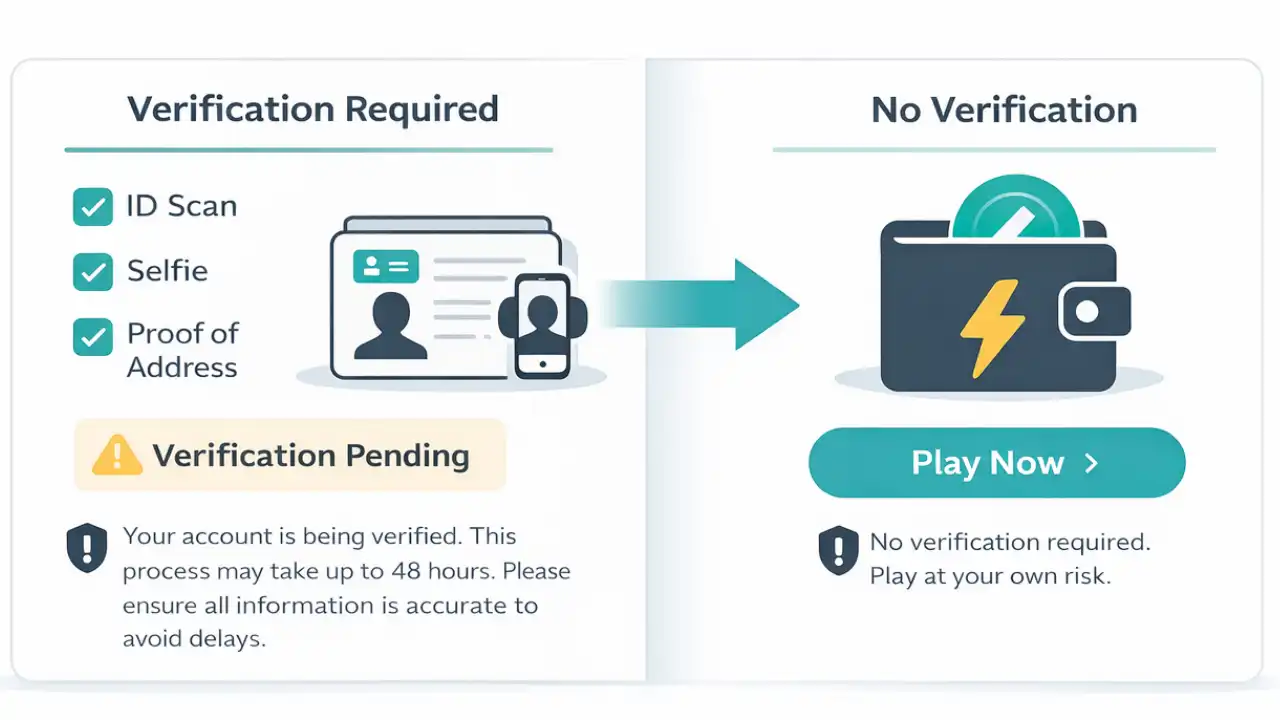 no verification casinos